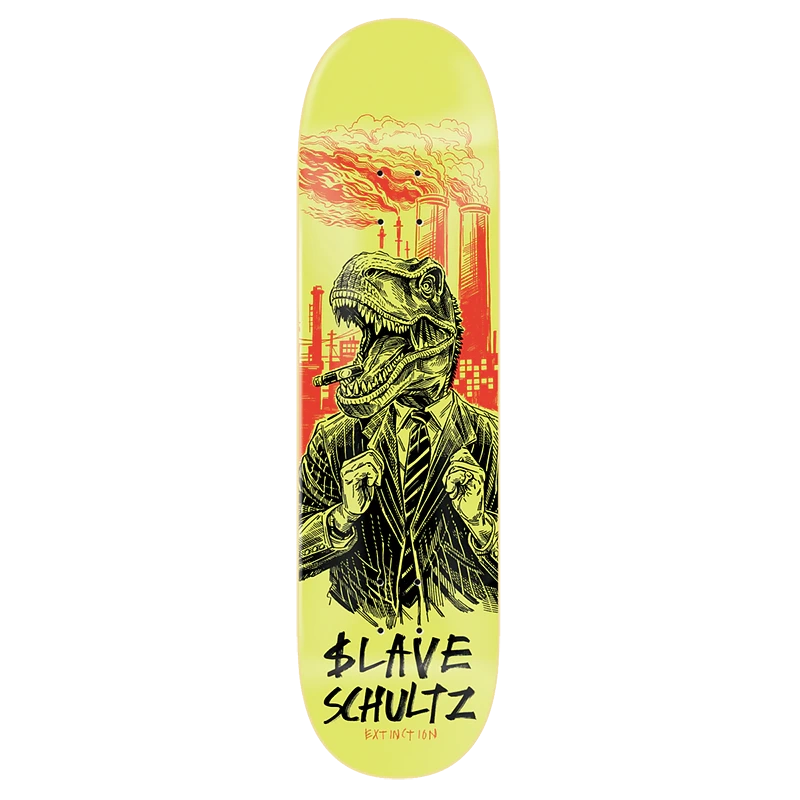 Slave Schultz Extinction 8.375" Skateboard Deck