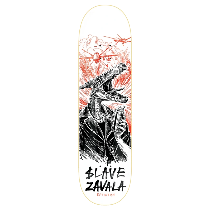 Slave Zavala Extinction 8.25" Skateboard Deck