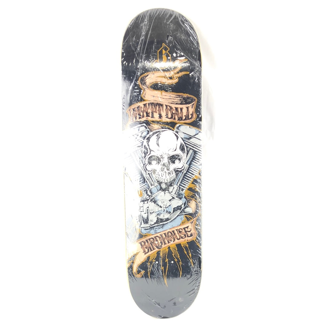 Birdhouse Matt Ball Skull Machine Multi 8.25'' Skateboard Deck 2007