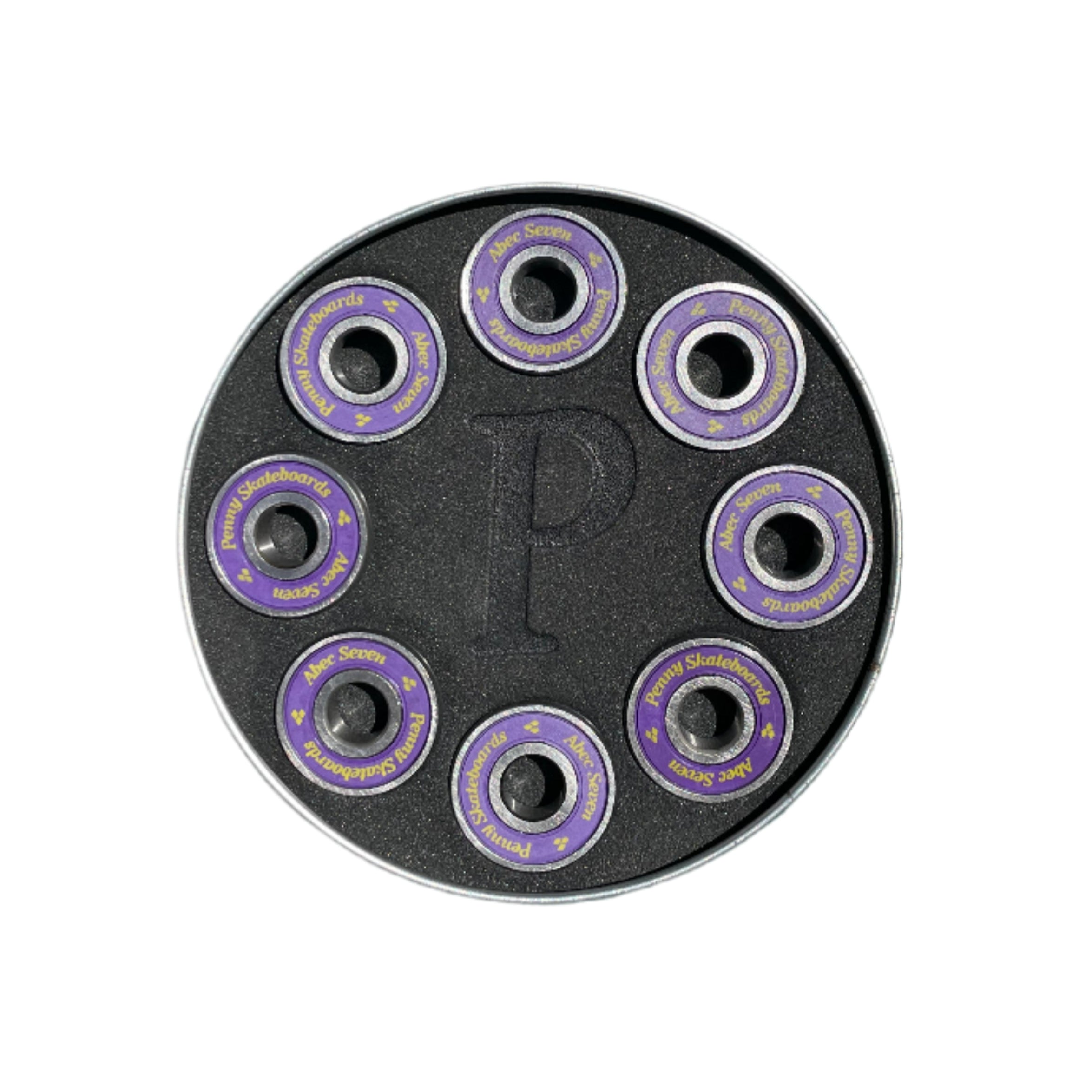 Penny Abec 7 Purple Bearings – Long Beach Skate Co
