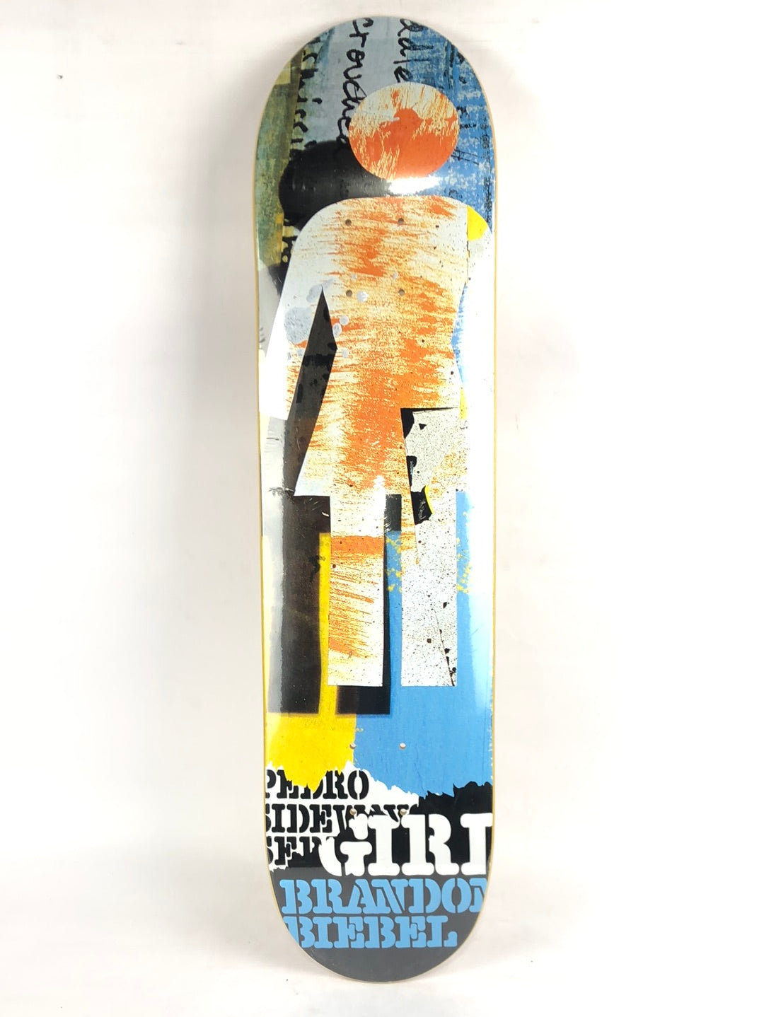 Girl Brandon Biebel Girl Shadow Multi 7.5'' Skateboard Deck – Long