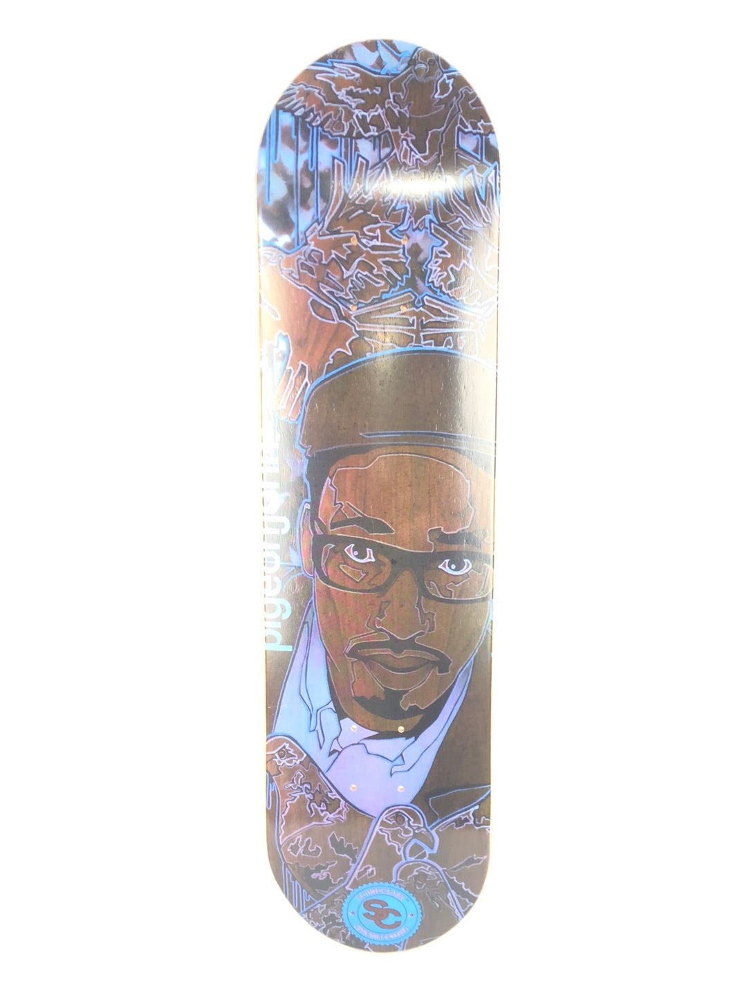 Sound Clash Pigeon John 8'' Skateboard Deck