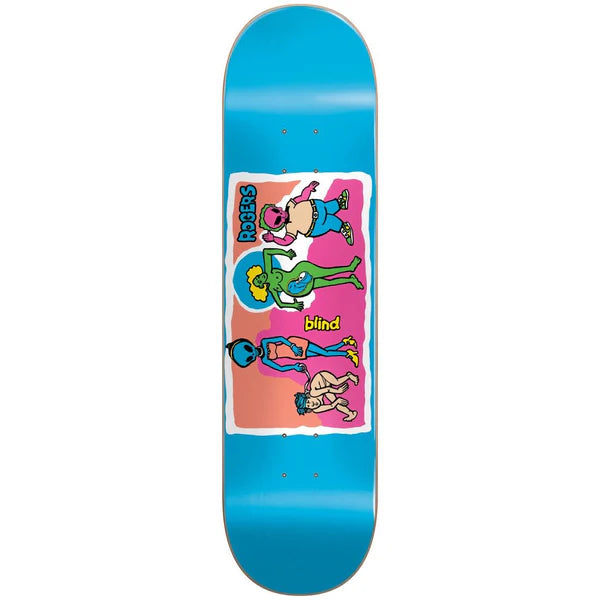 Blind Tj Color Portrait Super Sap Resin 7 8.25" Skateboard Deck