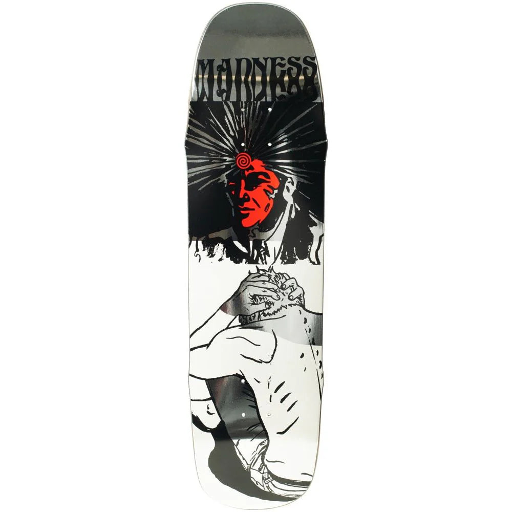 Madness Breakdown Silver Resin 7 8.5" Skateboard Deck