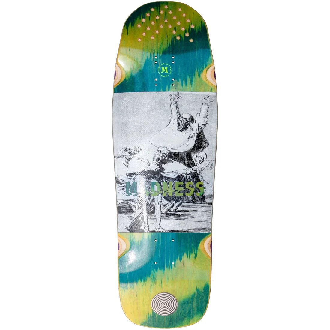 Madness Hora Blunt Green Resin 7 10" Skateboard Deck