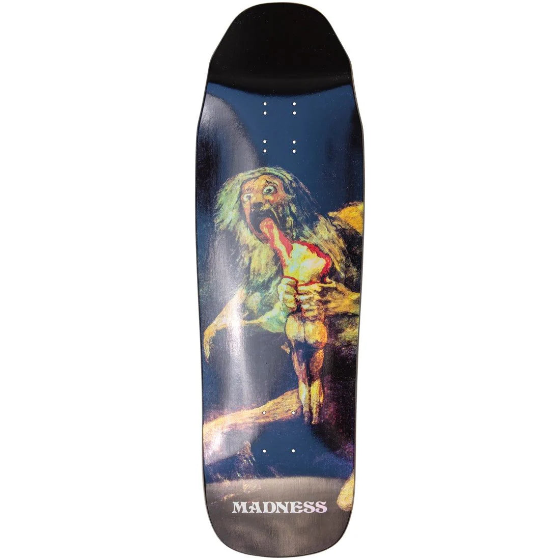 Madness Son Black Holographic Resin 7 9.5" Skateboard Deck