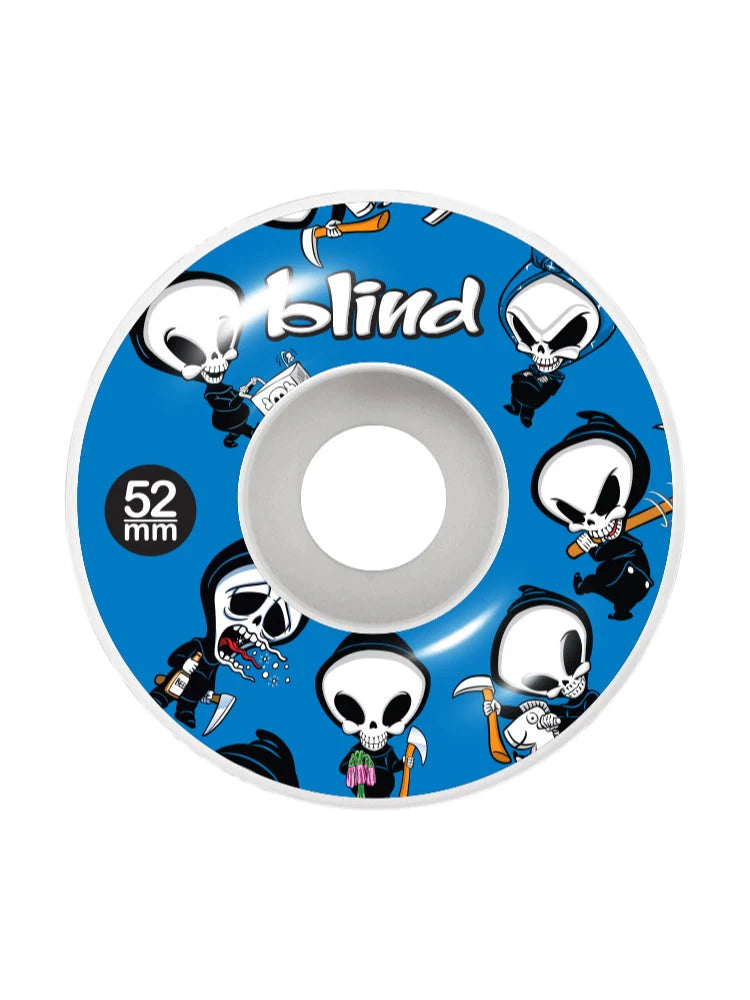 Blind Reaper Wallpaper Blue 52mm Skateboard Wheels