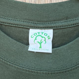 Long Beach Skate Co LBS Long Side Forest Green Oversized S/s Shirt