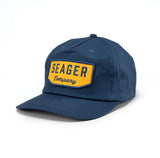 Seager Wilson Navy Yellow Snapback Hat