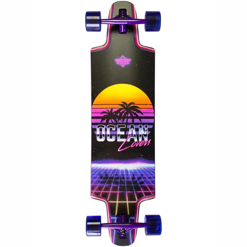 Dusters Ocean Lovers 36" Longboard Complete Skateboard