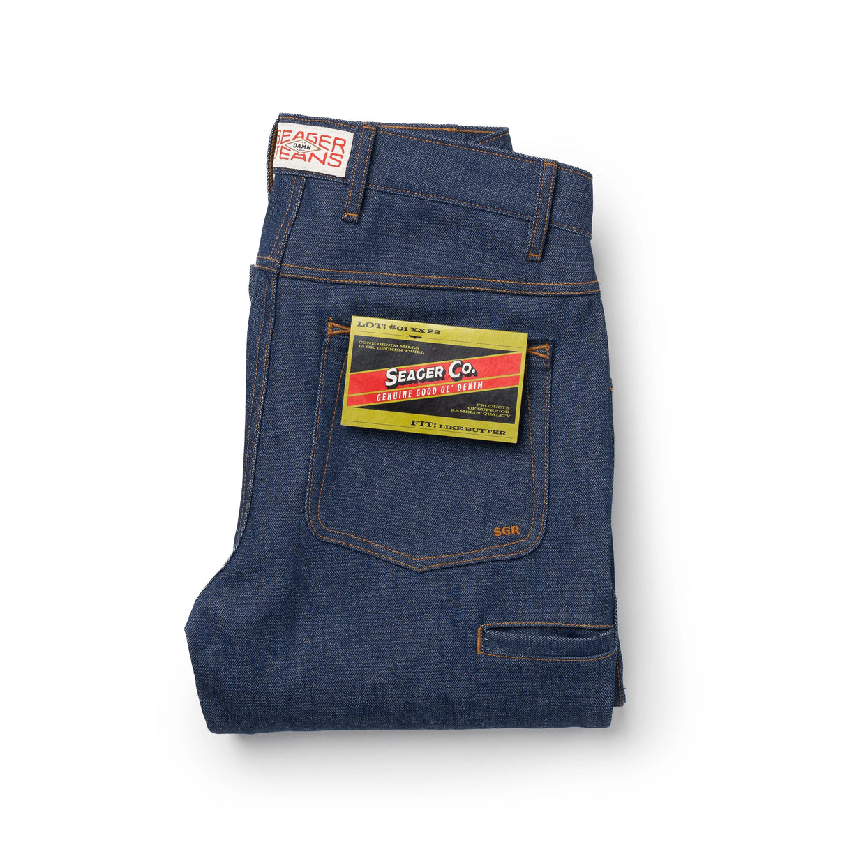Seager Autry Raw Indigo Jeans