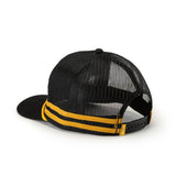 Seager x Waylon Jennings Flying W Black Yellow Snapback Hat