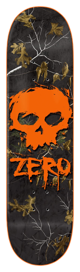 Zero X Realtree 2 Blood Skull Skateboard Deck
