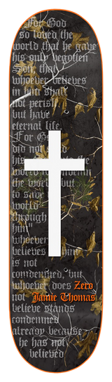 Zero X Realtree 2 Jamie Thomas Cross Skateboard Deck