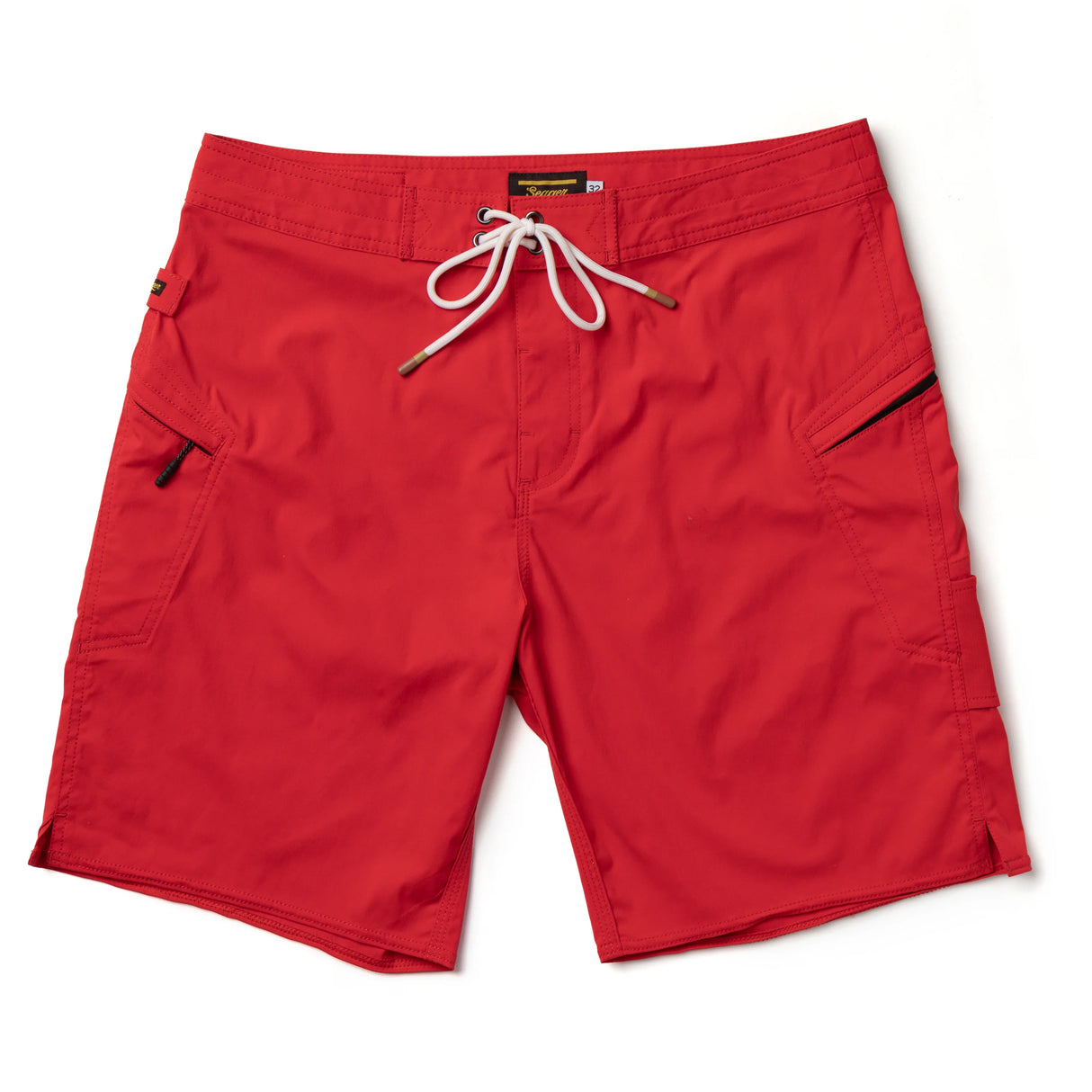 Seager Skipjack Red Trunks