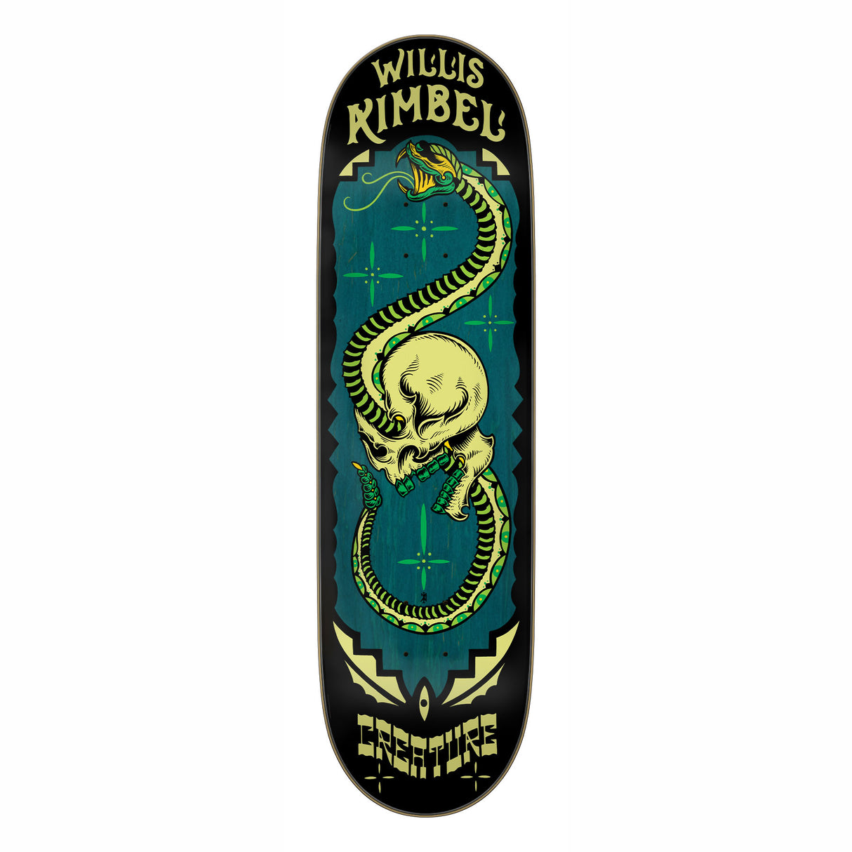 Creature Kimbel Take Warning Pro 8.8" Skateboard Deck