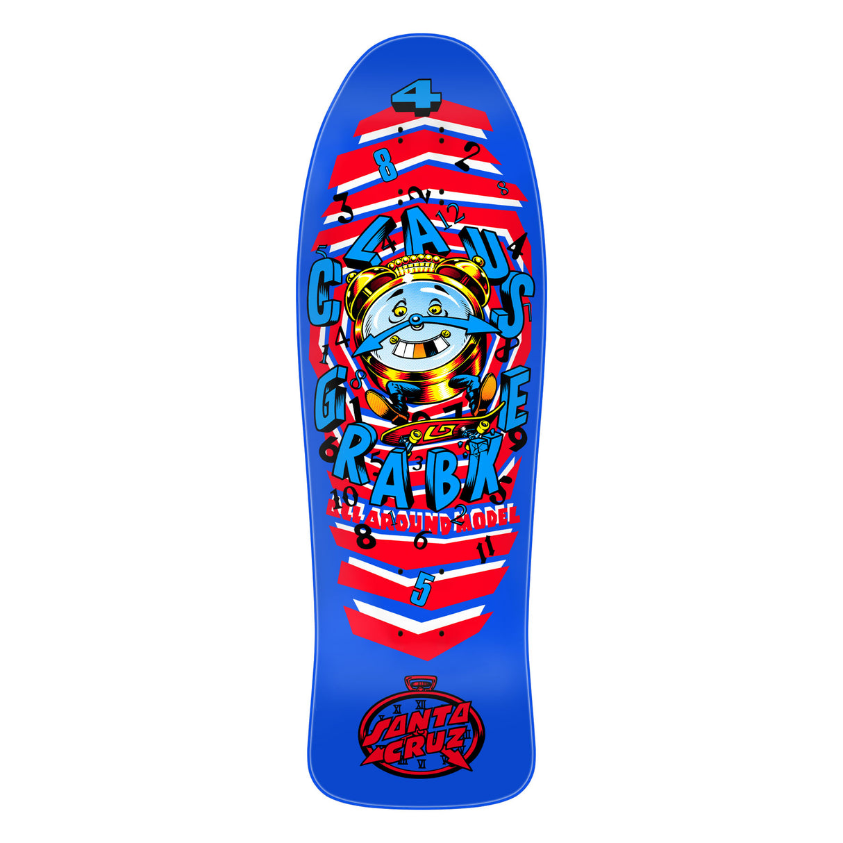 Santa Cruz Grabke All Around Reissue 9.89" Shaped Skateboard Deck