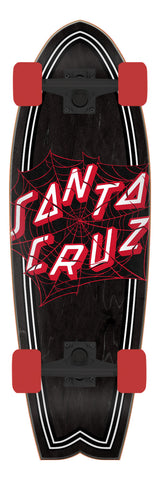 Santa Cruz Tangled Web Shark 8.81" x 27.69" Cruzer Cruiser Complete