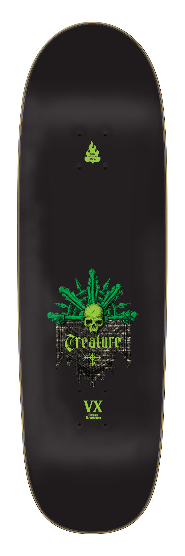 Creature Team Messenger VX 9.25" Skateboard Deck