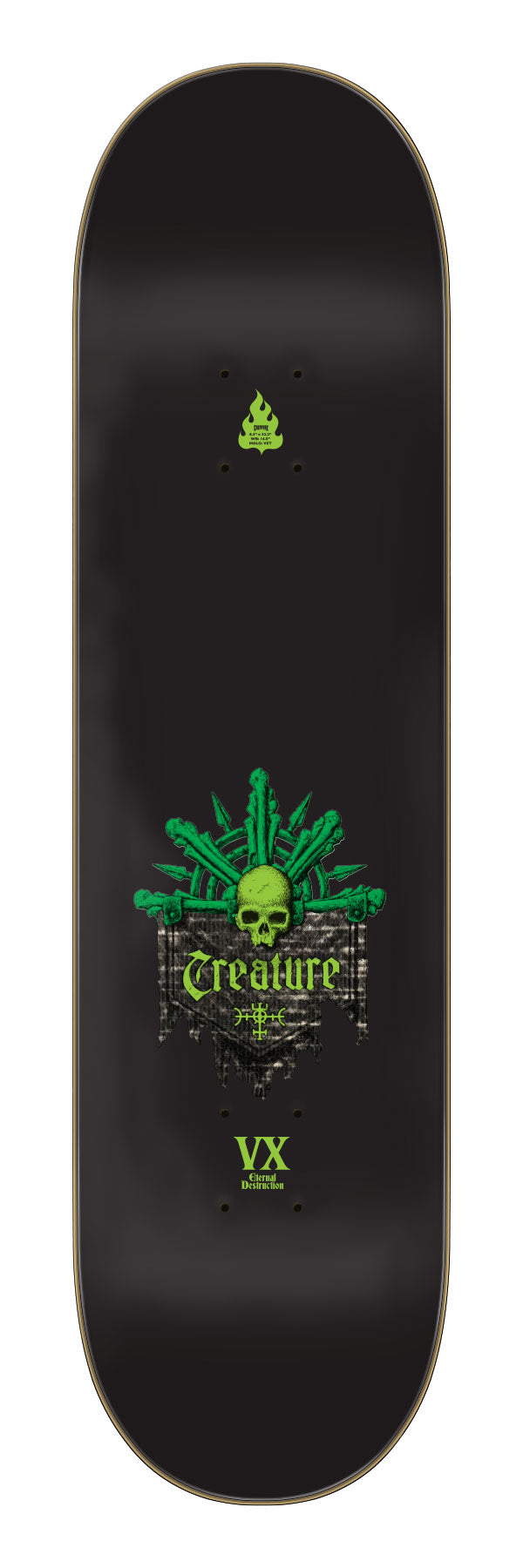 Creature Gravette Messenger VX 8.3" Skateboard Deck