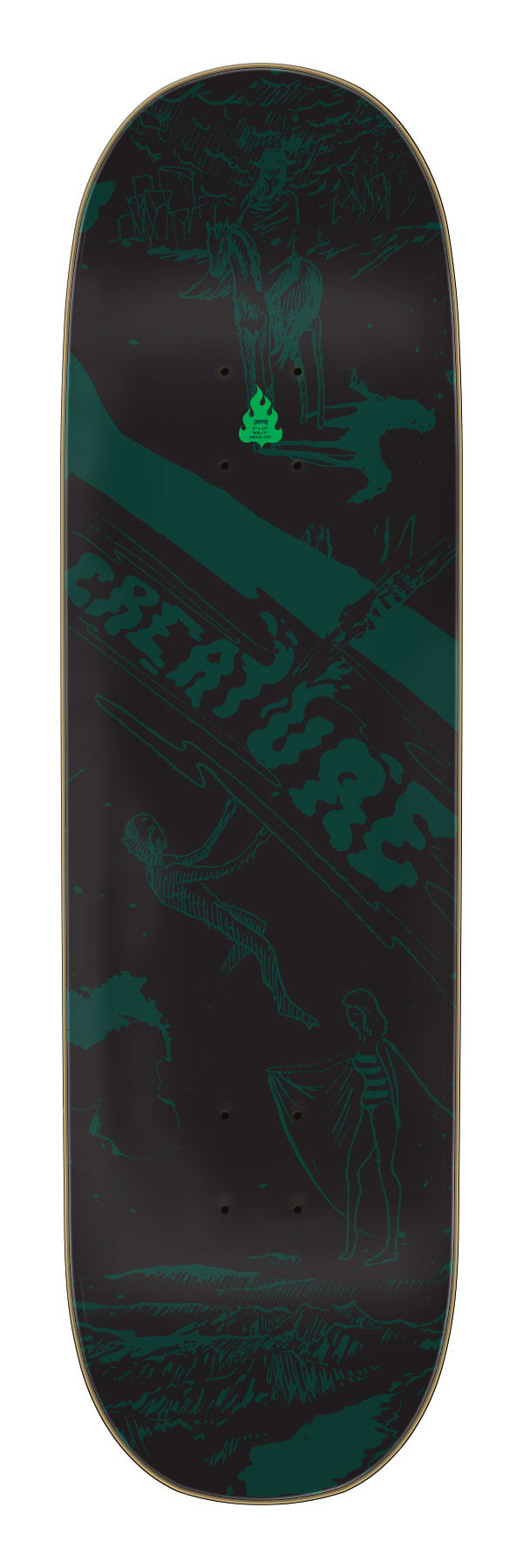 Creature Kimbel Deep Dive Pro 9" Skateboard Deck