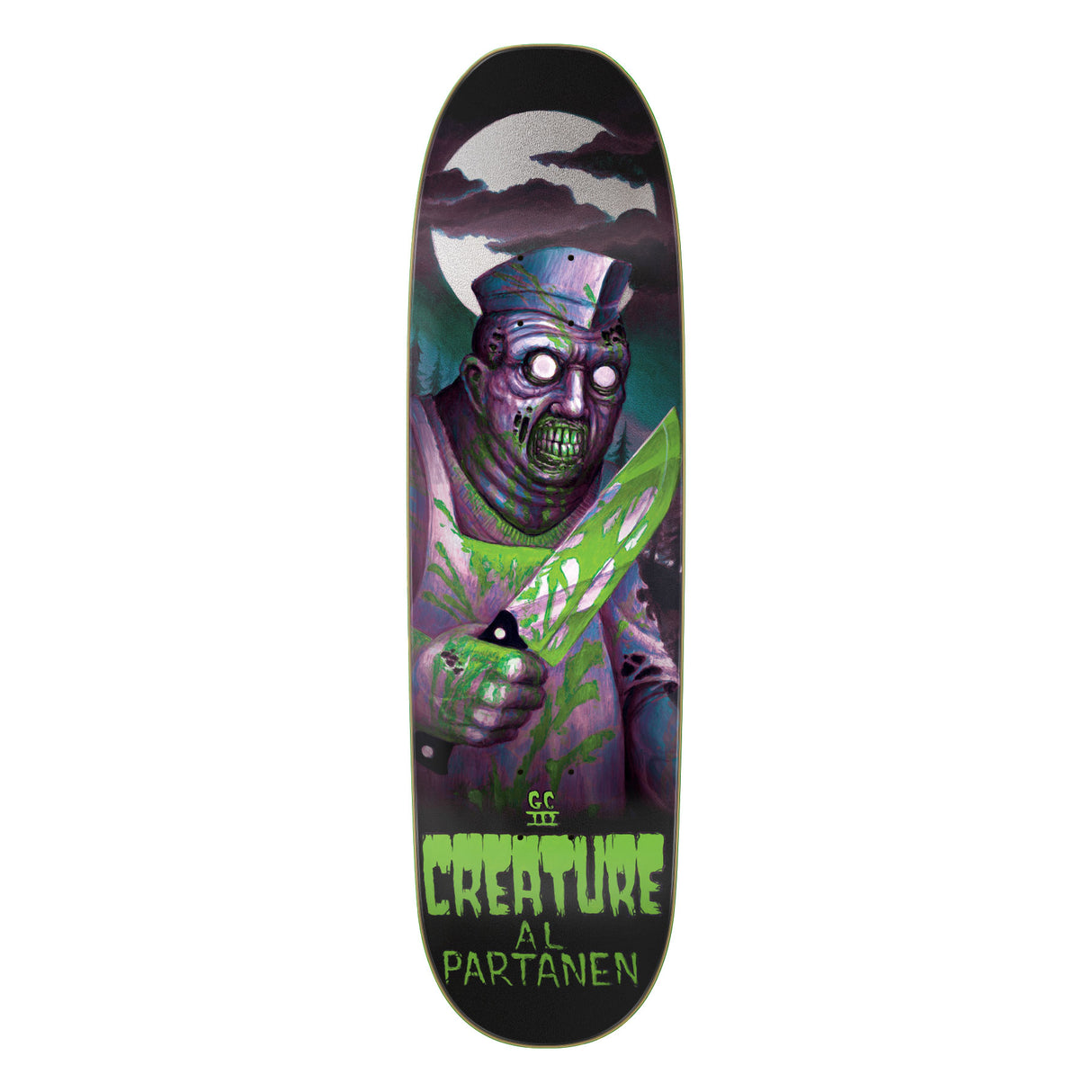 Creature Partanen Feeding Time Pro 8.8" Skateboard Deck