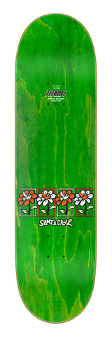 Santa Cruz Delfino Flower Frame FeelBase 8.0" Skateboard Deck
