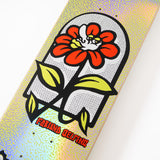 Santa Cruz Delfino Flower Frame FeelBase 8.0" Skateboard Deck