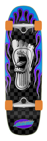 Santa Cruz Screaming Lead Foot Street 8.4" x 29.4" Cruzer Cruiser Complete