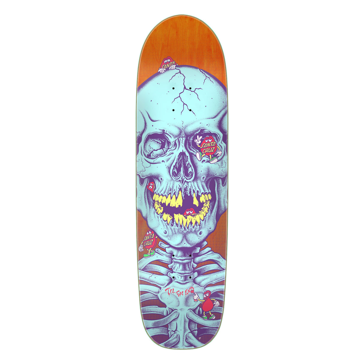 Santa Cruz Dot Dudes Feelbase 8.5" Skateboard Deck