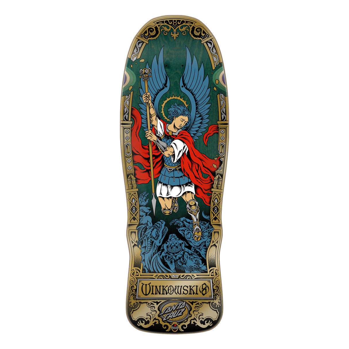 Santa Cruz Winkowski Archangel Pro Shaped 10.35" Skateboard Deck