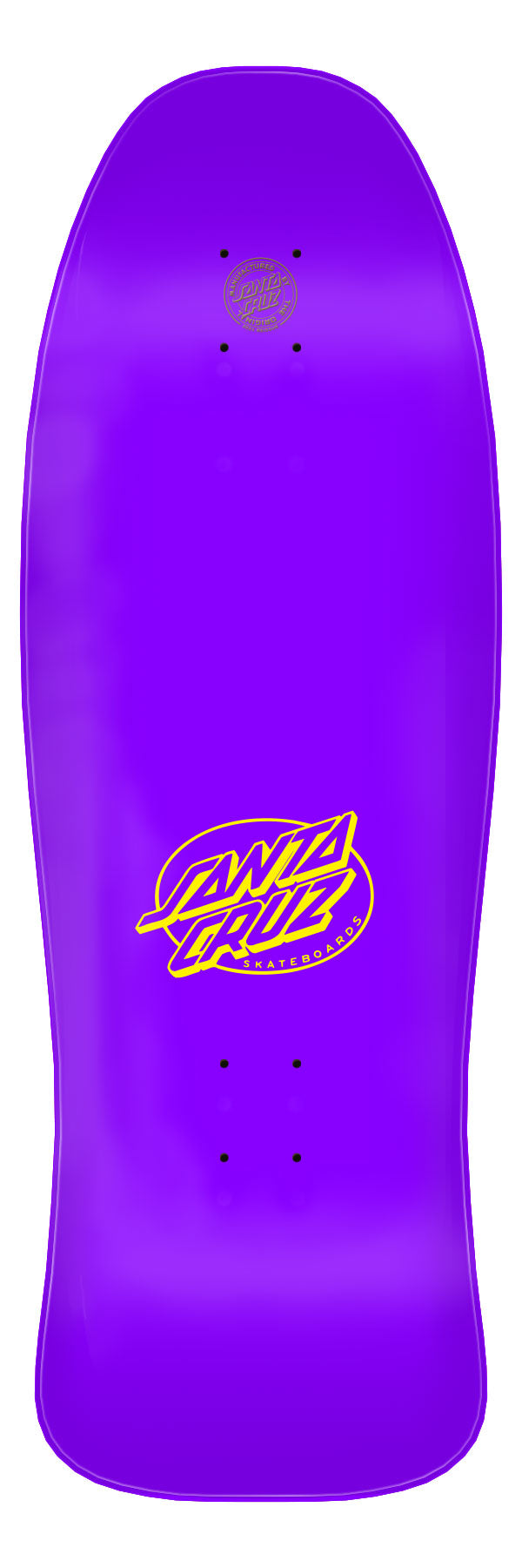 Santa Cruz Kendall Pumpkin Reissue Shaped 10" Skateboard Deck