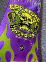 Creature Chop Shop Flame 8.5" Skateboard Deck