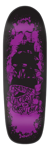 Creature Team Viking Of Hesh Law XX 9.55" Skateboard Deck