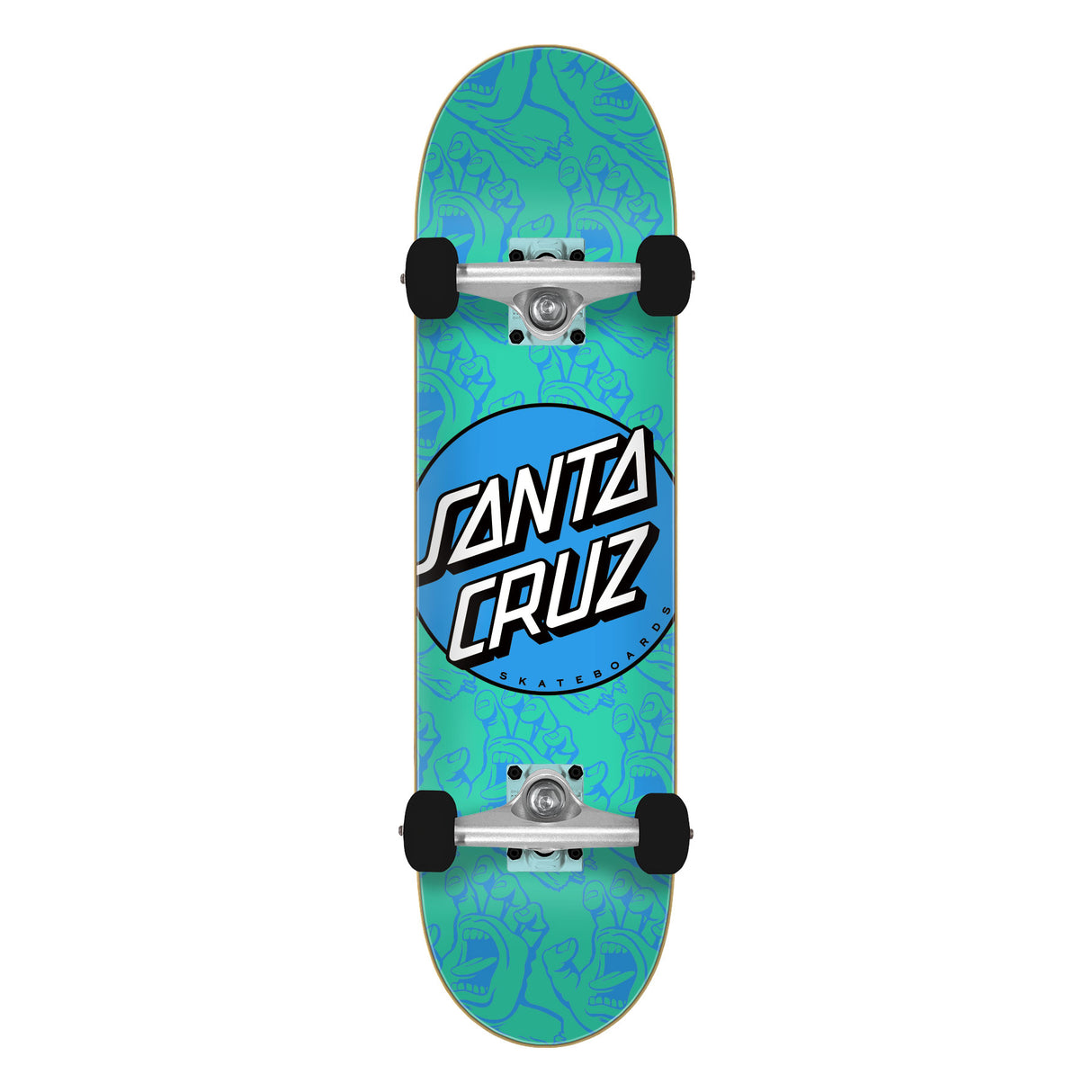 Santa Cruz Other Dot Hands Mini 7.75" Complete Skateboard