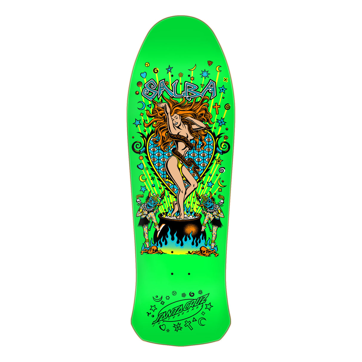 Santa CruzSalba Witch Doctor Reissue 10.4" Skateboard Deck