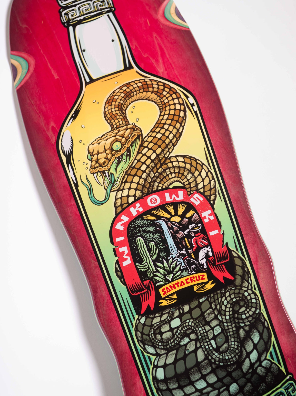 Santa Cruz Winkowski Agave Snake Pro Shaped 10.35" Skateboard Deck