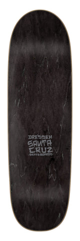 Santa Cruz Dressen Skull Pro Shaped 9.25" Skateboard Deck