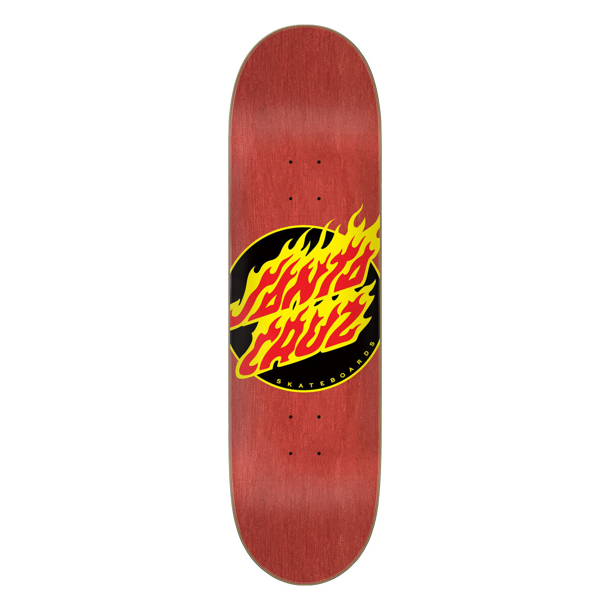 Santa Cruz Flame Dot 7.25" Skateboard Deck