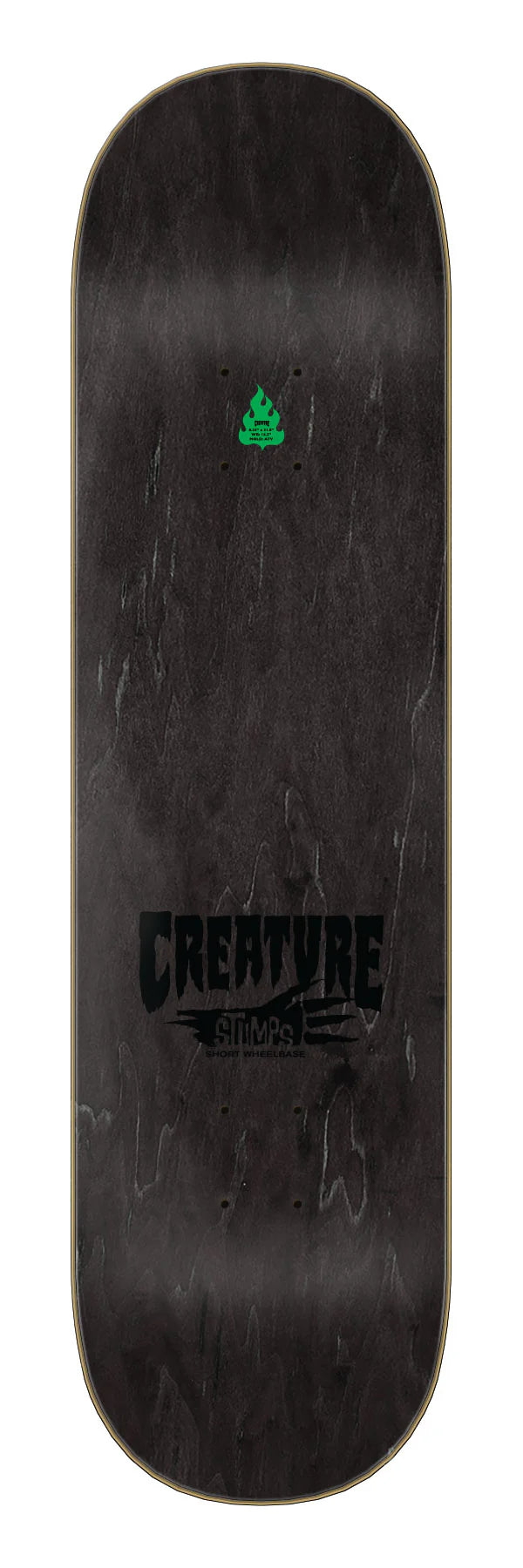 Creature Logo Stumps Assorted Stain Skateboard Deck