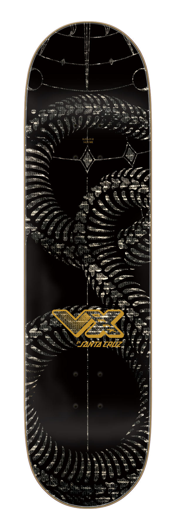 Santa Cruz McCoy Snakes VX Deck 8.25" x 31.83" Skateboard Decks
