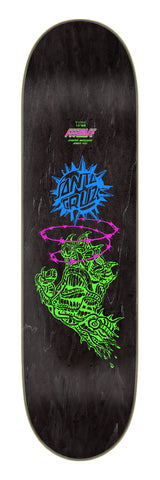 Santa Cruz Scourge Hand FeelBase 8.00" x 30.50" Skateboard Deck