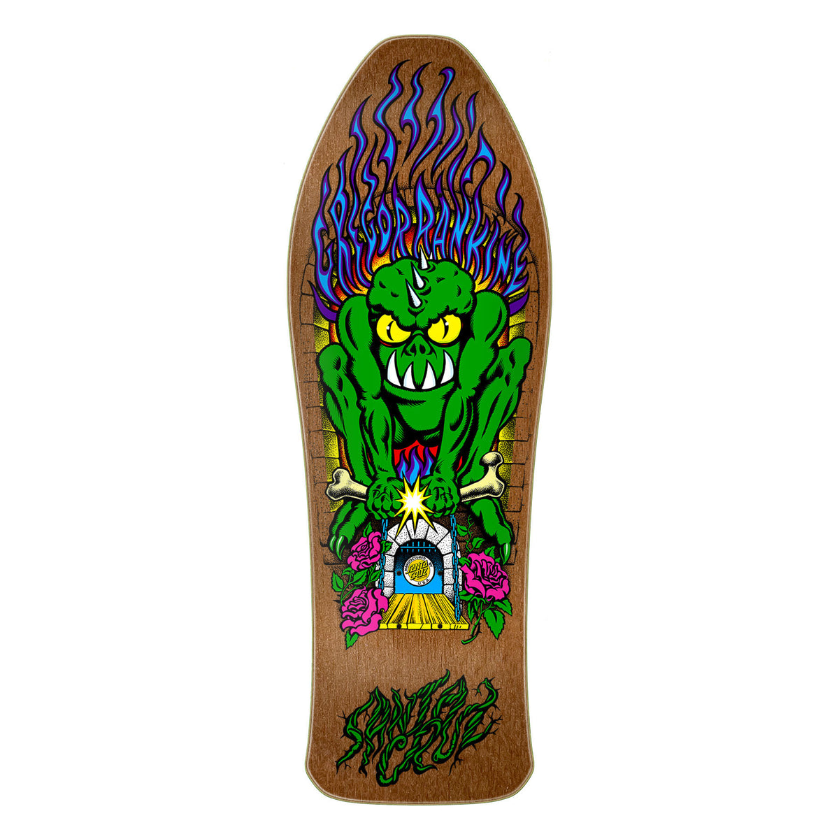 Santa Cruz Rankine Monster Reissue 10.39" x 30.46" Skateboard Deck