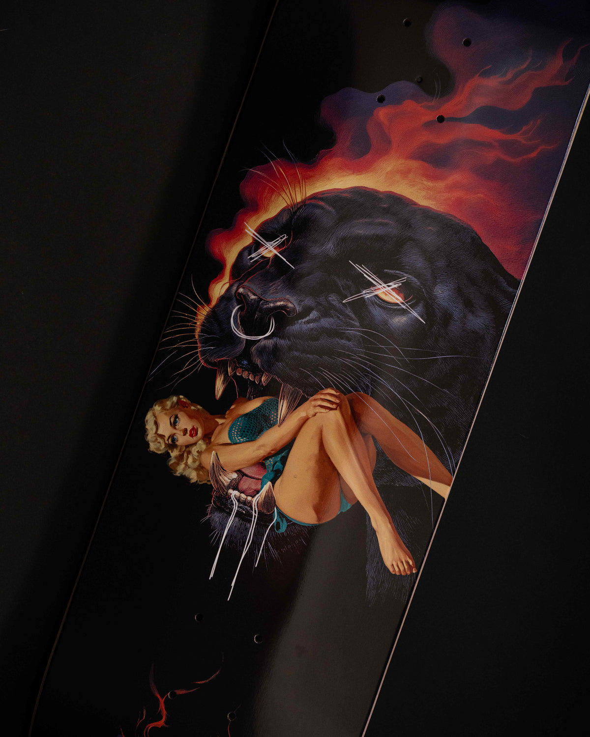 Creature Torres Jaguar Pro Stumps 8.51" x 31.88" Skateboard Deck