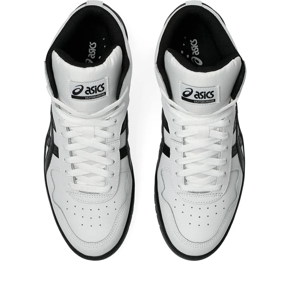 Asics Japan Pro Mid White/Black Shoes – Long Beach Skate Co Asics Japan Pro Mid White/Black Shoes – Long Beach Skate Co