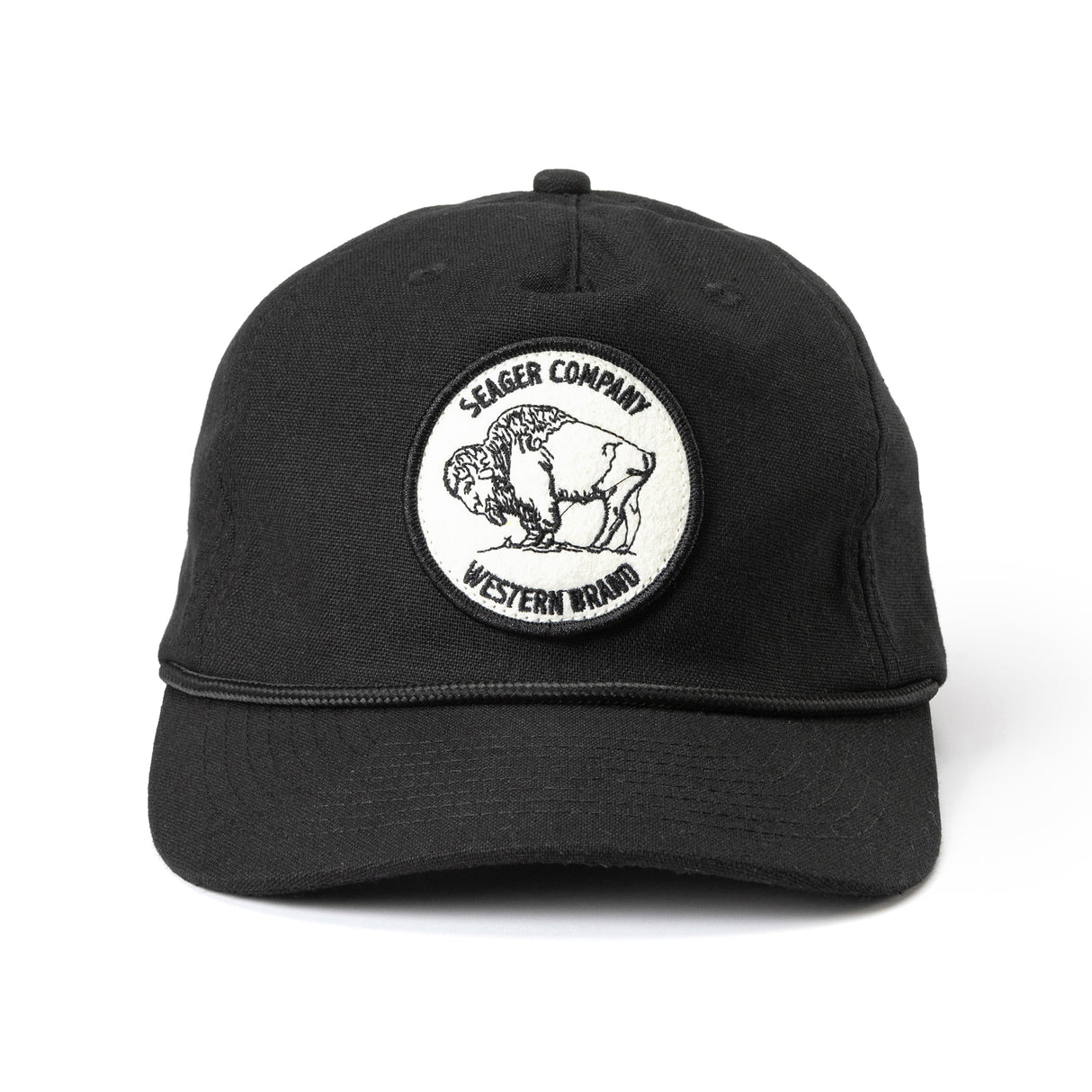Seager Nickel Black Snapback Hat