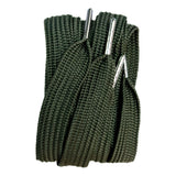 Fat Laces 130cm x 2cm 5 to 7 Eyelets Wide Pair Metal Tip Shoe Lace