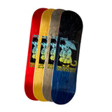 Long Beach Skate Co. Lucky Cat Assorted Stain Skateboard Deck