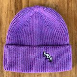 Long Beach Skate LBS Long Side Ribbed Knit Beanie