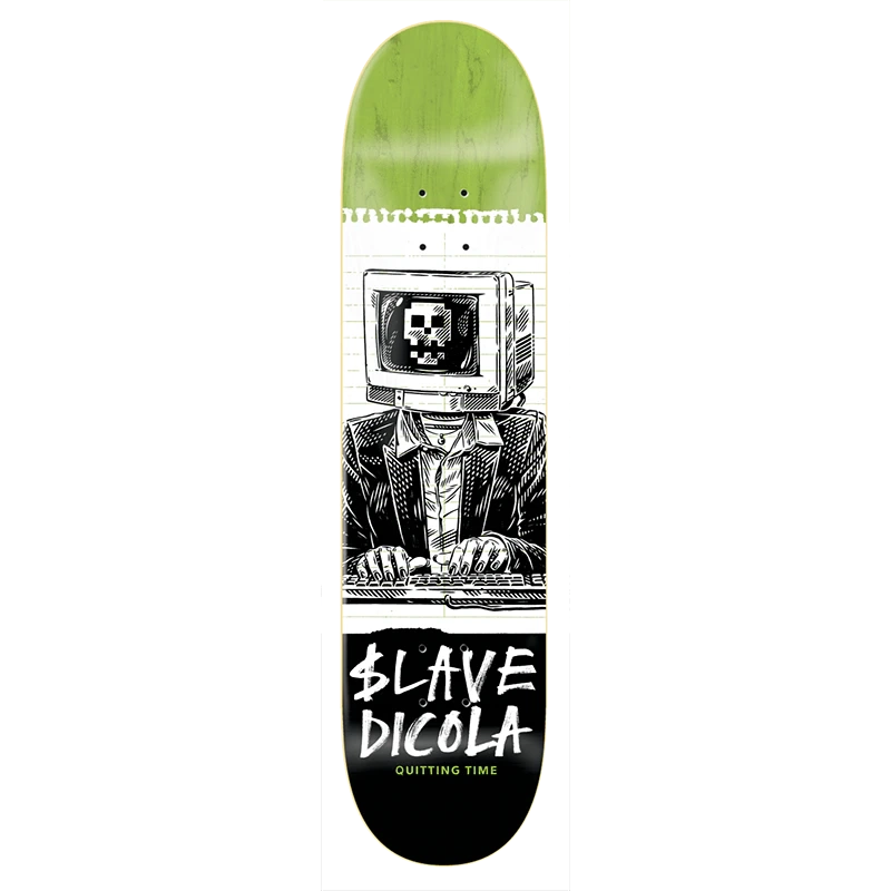 Slave Dicola Quitting Time 8.5" Skateboard Deck